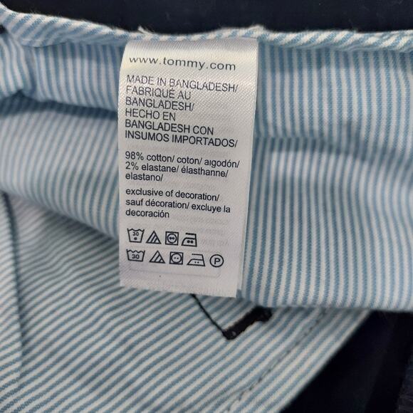 NEW Tommy Hilfiger Blue Chino Pants Size 16 - Picture 9 of 11